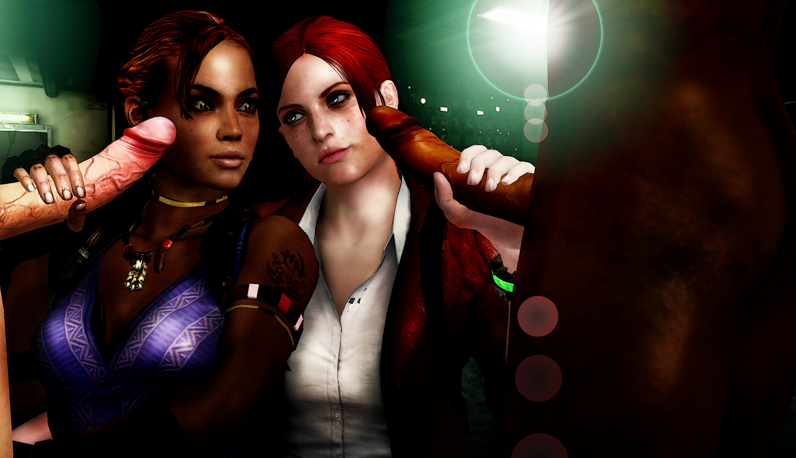 Claire and Sheva - A Dick Is Still a Dick