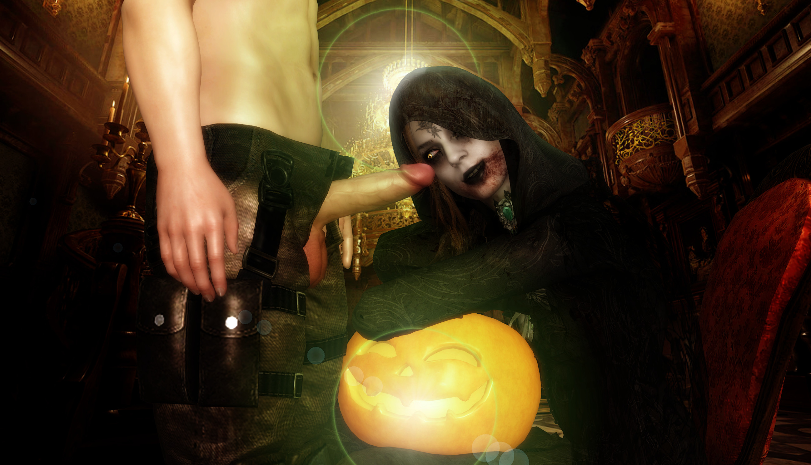 Daniella Dimitrescu Halloween Citrouille